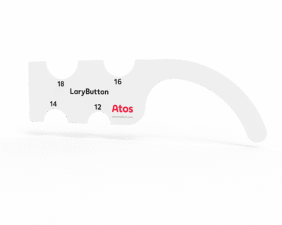 Stoma Sizing guide LaryButton
